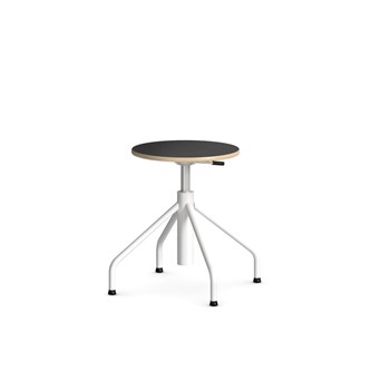 Krakk Altudo BX gass HPL sh 46-56 cm hvitt understell med glideføtter