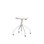 Krakk Altudo BX gass HPL sh 46-56 cm hvitt understell med glideføtter
