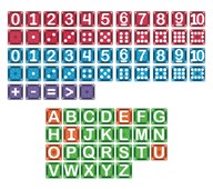 Magna-Tiles Lær bokstaver og tall 112 deler