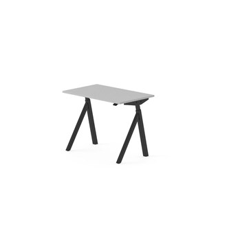 Skrivebord Work FSC BX Y-E 100x60 cm svart stativ
