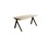 Skrivebord Work FSC BX Y-E 140x60 cm hvitt stativ