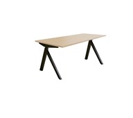 Skrivebord Work FSC BX Y-E 140x60 cm hvitt stativ
