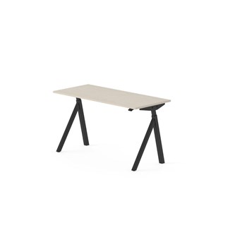 Skrivebord Work FSC BX Y-E 140x60 cm svart stativ