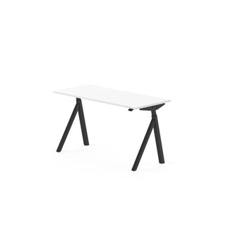 Skrivebord Work FSC BX Y-E 140x60 cm svart stativ
