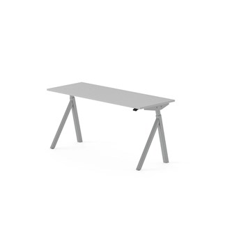 Skrivebord Work FSC BX Y-E 160x60 cm sølvfarget stativ