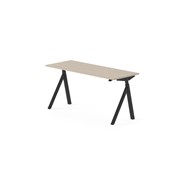Skrivebord Work FSC BX Y-E 160x60 cm svart stativ