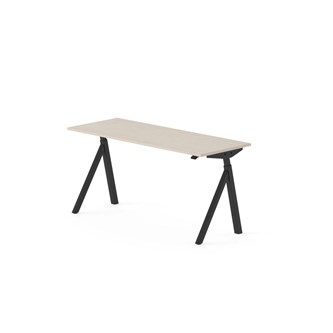 Skrivebord Work FSC BX Y-E 160x60 cm svart stativ