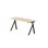 Skrivebord Work FSC BX Y-E 160x60 cm svart stativ