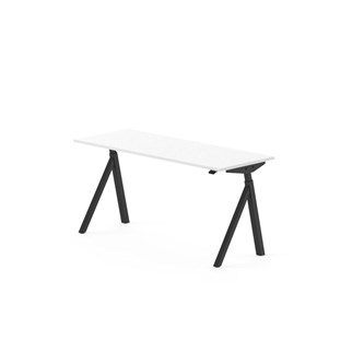 Skrivebord Work FSC BX Y-E 160x60 cm svart stativ