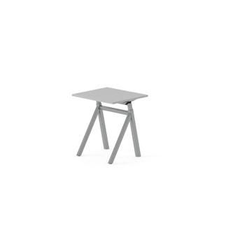 Skrivebord Chat FSC Y-G 70x60 cm sølvfarget stativ