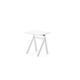 Skrivebord Chat FSC Y-G 70x60 cm hvitt stativ