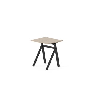 Skrivebord Work FSC BX Y-G 70x60 cm svart stativ
