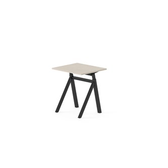 Skrivebord Work FSC BX Y-G 70x60 cm svart stativ