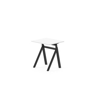Skrivebord Work FSC BX Y-G 70x60 cm svart stativ