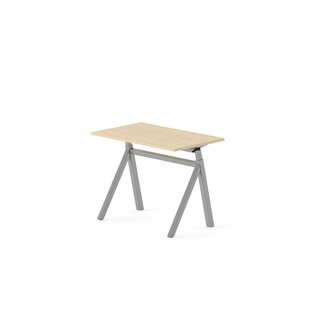 Skrivebord Chat FSC Y-G 100x60 cm sølvfarget stativ