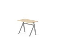 Skrivebord Chat FSC Y-G 100x60 cm sølvfarget stativ