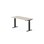 Skrivebord Work FSC BX T-E 140x60 cm svart stativ