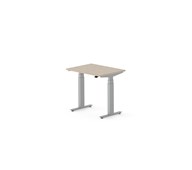 Skrivebord Work FSC BX T-E 80x60 cm sølvfarget stativ
