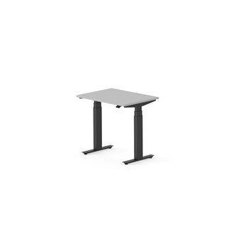 Skrivebord Work FSC BX T-E 80x60 cm svart stativ