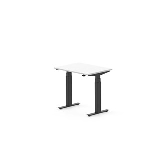Skrivebord Work FSC BX T-E 80x60 cm svart stativ