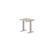 Skrivebord Work FSC BX T-E 70x60 cm sølvfarget stativ