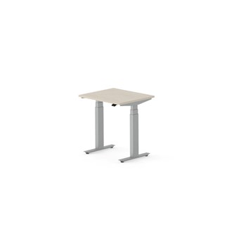 Skrivebord Work FSC BX T-E 70x60 cm sølvfarget stativ