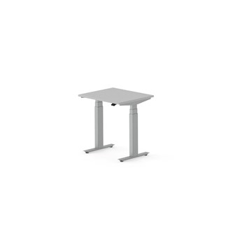 Skrivebord Work FSC BX T-E 70x60 cm sølvfarget stativ
