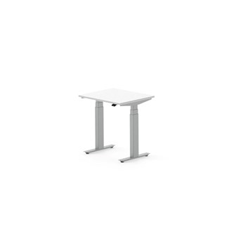 Skrivebord Work FSC BX T-E 70x60 cm sølvfarget stativ