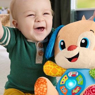 Fisher Price kosedyr med lyd