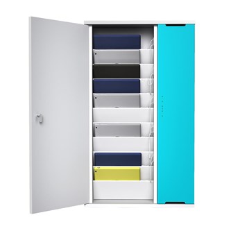 Ladeskap Zioxi vegghengt for 10 Ipad/tablet