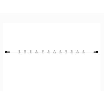 Artiteq tension wire clip 12 stk