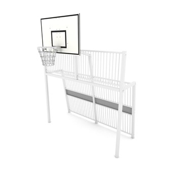 Arena 2421 mål med basketkurv