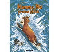 Mamma Mø prøver sklia bok.