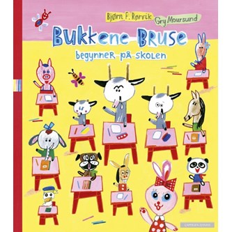 Bukkene Bruse begynner i skolen bok.