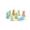 Store figurer i bioplast 8 stk