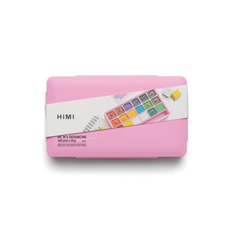 HIMI Jelly Cup Gouache Sett 18 Rosa