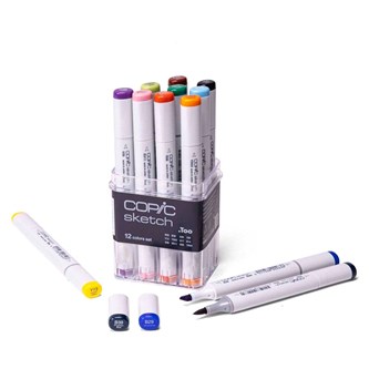 Copic Sketch Basic Set 12