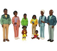 Afrikansk dukkefamilie