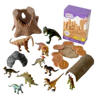 Lekepakke til lekebord dinosaurer 23 deler