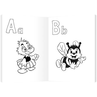 Fargeleggingsbok Bamse ABC 32 sider