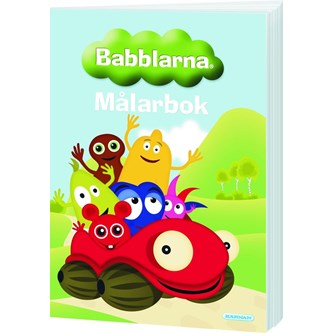 Fargeleggingsbok Babblarna 24 sider