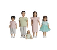 Lundby dukkefamilie Jamie 5 stk