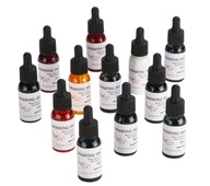 Flytende farget blekk 12 x 30 ml