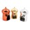 Eventyrhus metallic H24 cm 3 stk