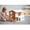 Dukkehus Playwood medium natur h44