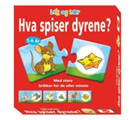 Puslespill hva spiser dyrene?