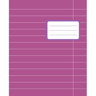 Skrivehefte 17x21 cm, linjert 14,5 mm 20 stk/pk