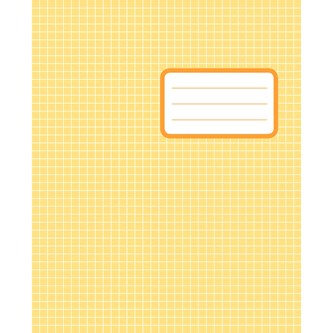 Regnehefte 17x21 cm ruter 5x5 mm