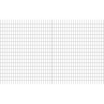 Arbeidsbok 17x21 cm, ruter 7x11,5 mm 25 stk/pk