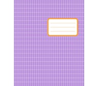 Arbeidsbok 17x21 cm, ruter 5x10 mm 25 stk/pk